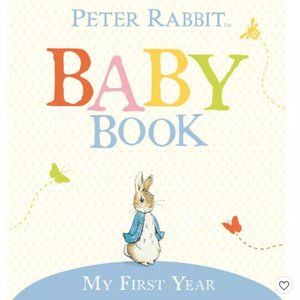 Peter Rabbit First Year Baby Book NWT Shower Gift